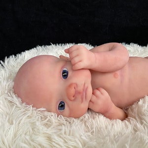 Pre-Order Full Body Silicone Baby Girl “Brielle Awake”
