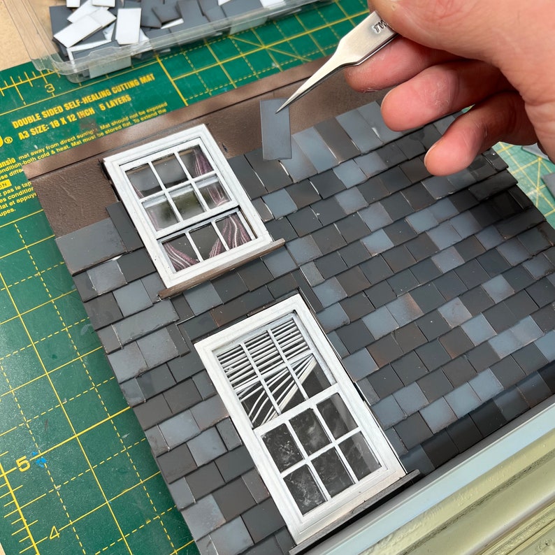 The Ultimate 112th Miniature Model Dollhouse Diorama Roofing Bundle