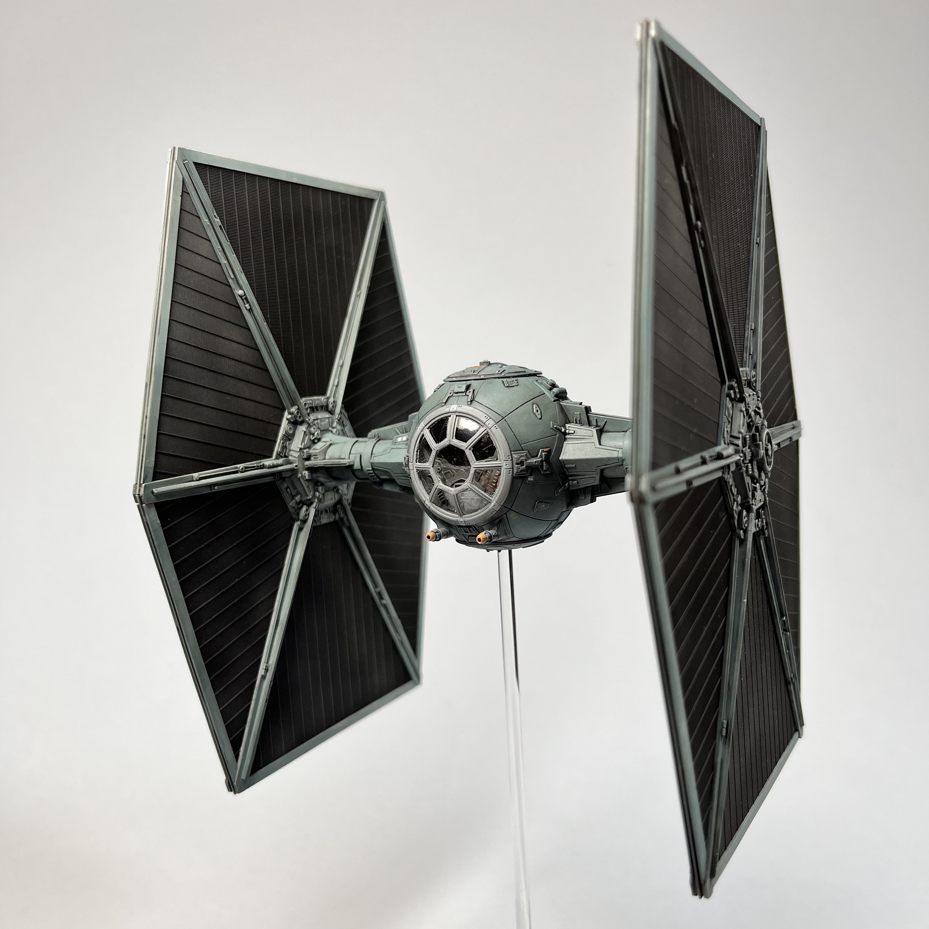 Bandai Imperial Tie Fighter 1/72 Scale | Built Star Wars Model Kit