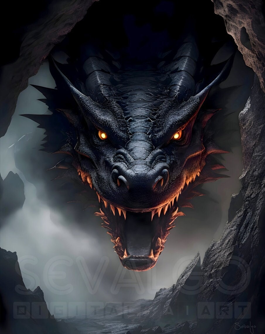 black-dragon-dark-fantasy-art-digital-painting-dragon-monster