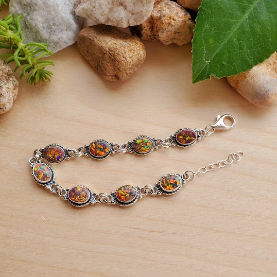 red opal bracelet