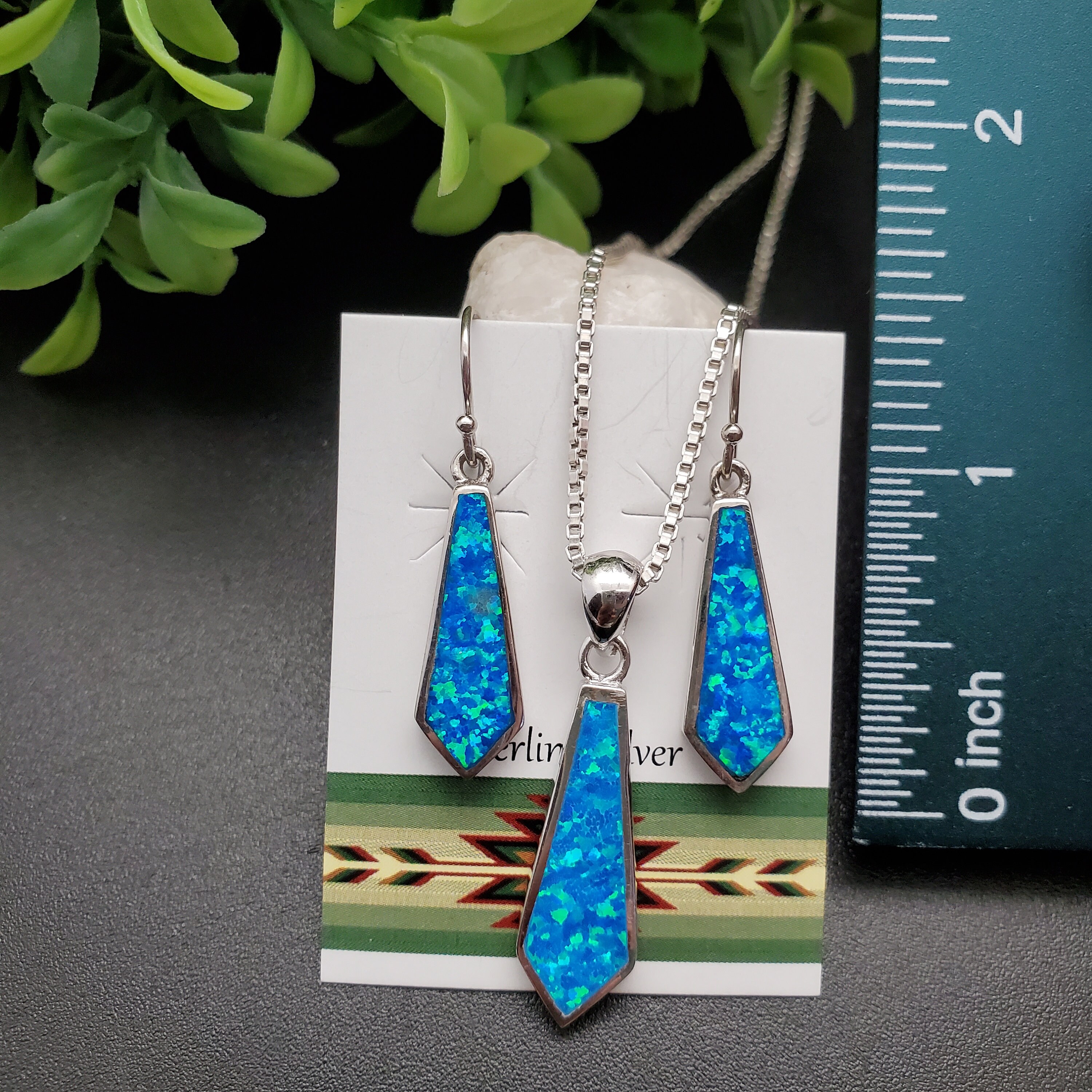 【関税込み】Tao necklace in Turquoise Blue l Big Inlay Blue Opal Starfish Necklace Pendant With Silver