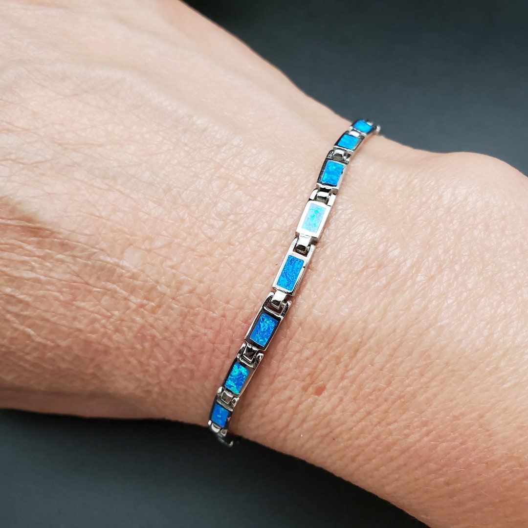 ブレスレット cat hammill Bronze Crystal bracelet set blue il_1080xN.6066090433_rmdi.jpg