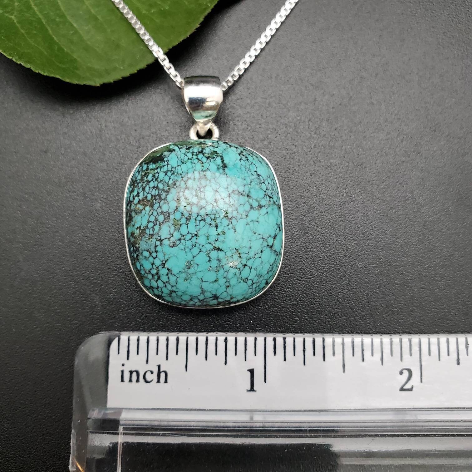 ネックレス・ペンダント STONEHENgE silver cubic turquoise necklace ESIG3022Art2020Cropped_grande.