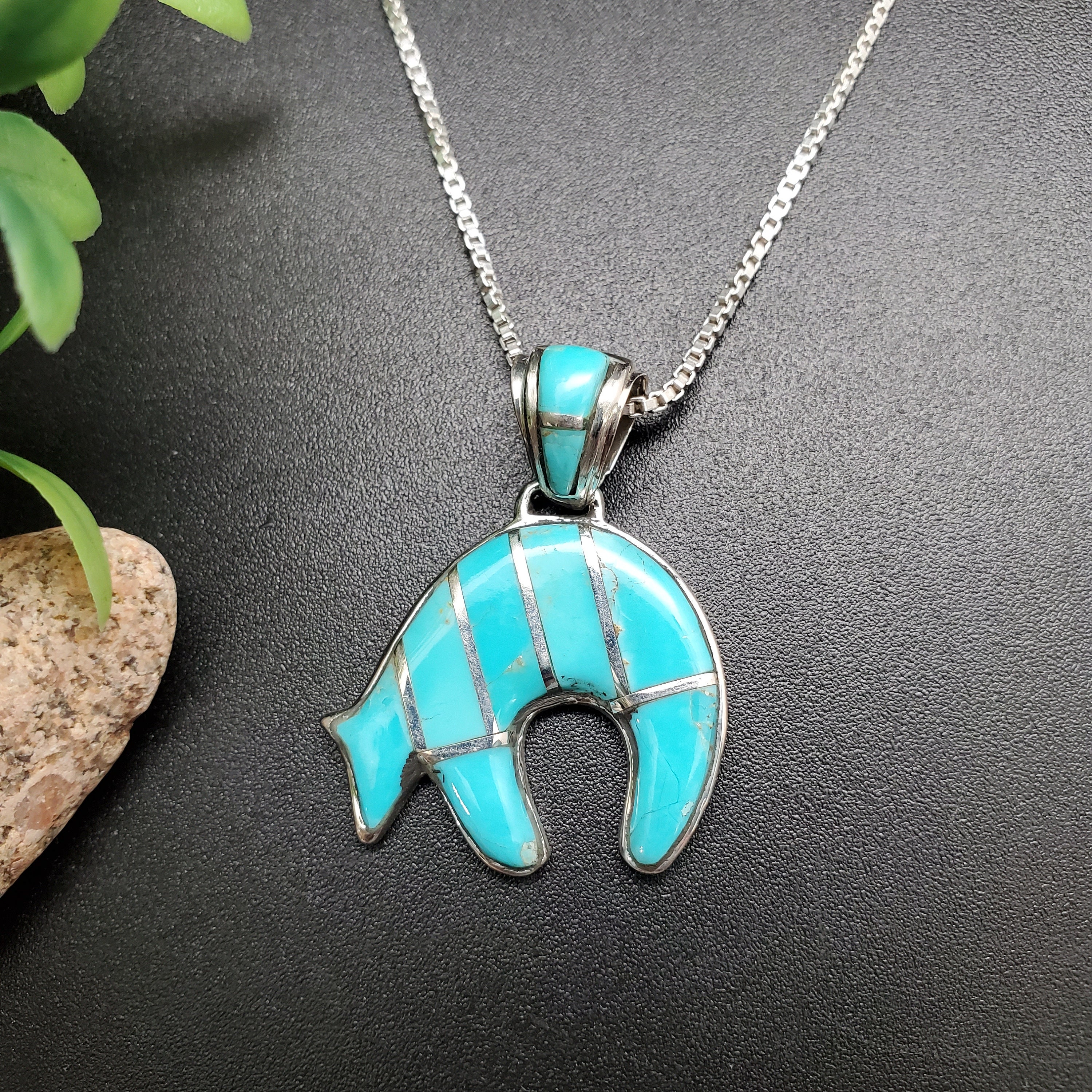 Jaw To The Floor Vintage Southwest Sterling Silver Turquoise Necklace Jaw To The Floor Vintage Southwest Sterling Silver Turquoise Necklace