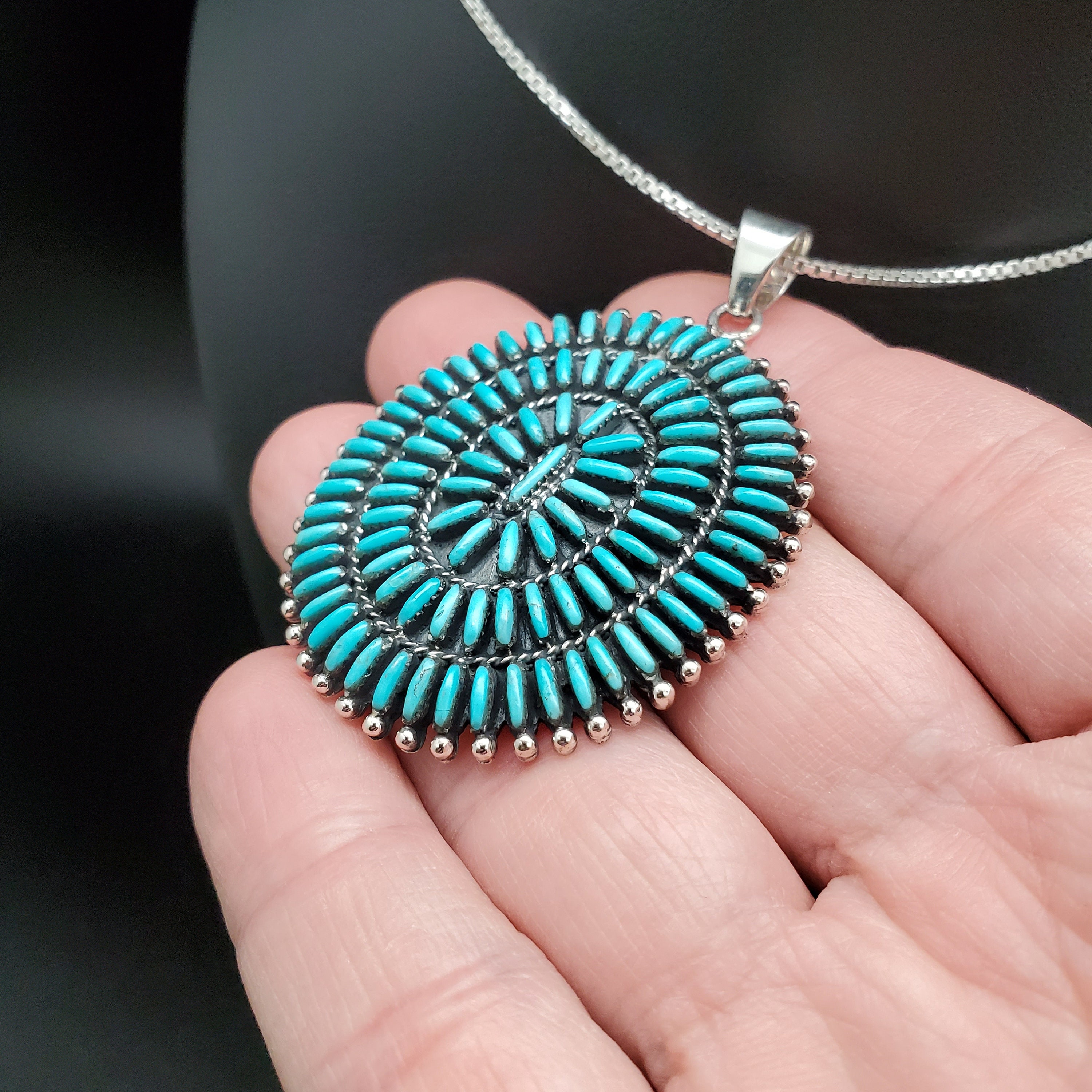 海外ファッションブランド通販サイト【公式】 Point Petit Zuni Large | PLNT#316 Turquoise Pendant Necklace その他
