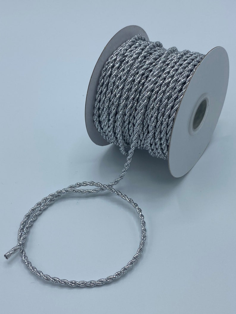 Metallic Tassel Cord Tinsel Cord Gift Cord 1mm 2.5mm Etsy