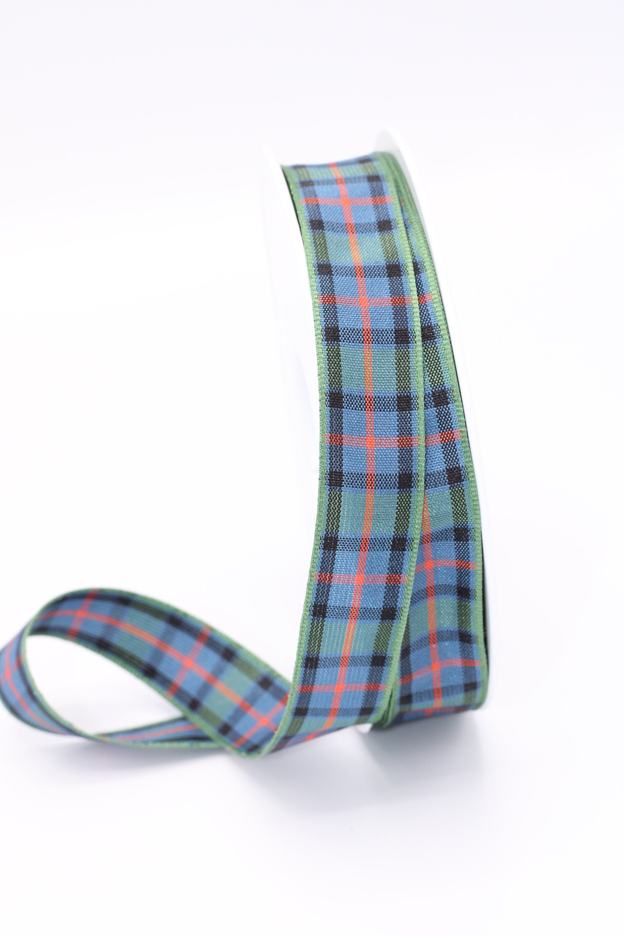 Acottish Ribbon Flower of Scotland Tartan Ribbon: Edinburgh Plaid Ribbon, Scottish ...