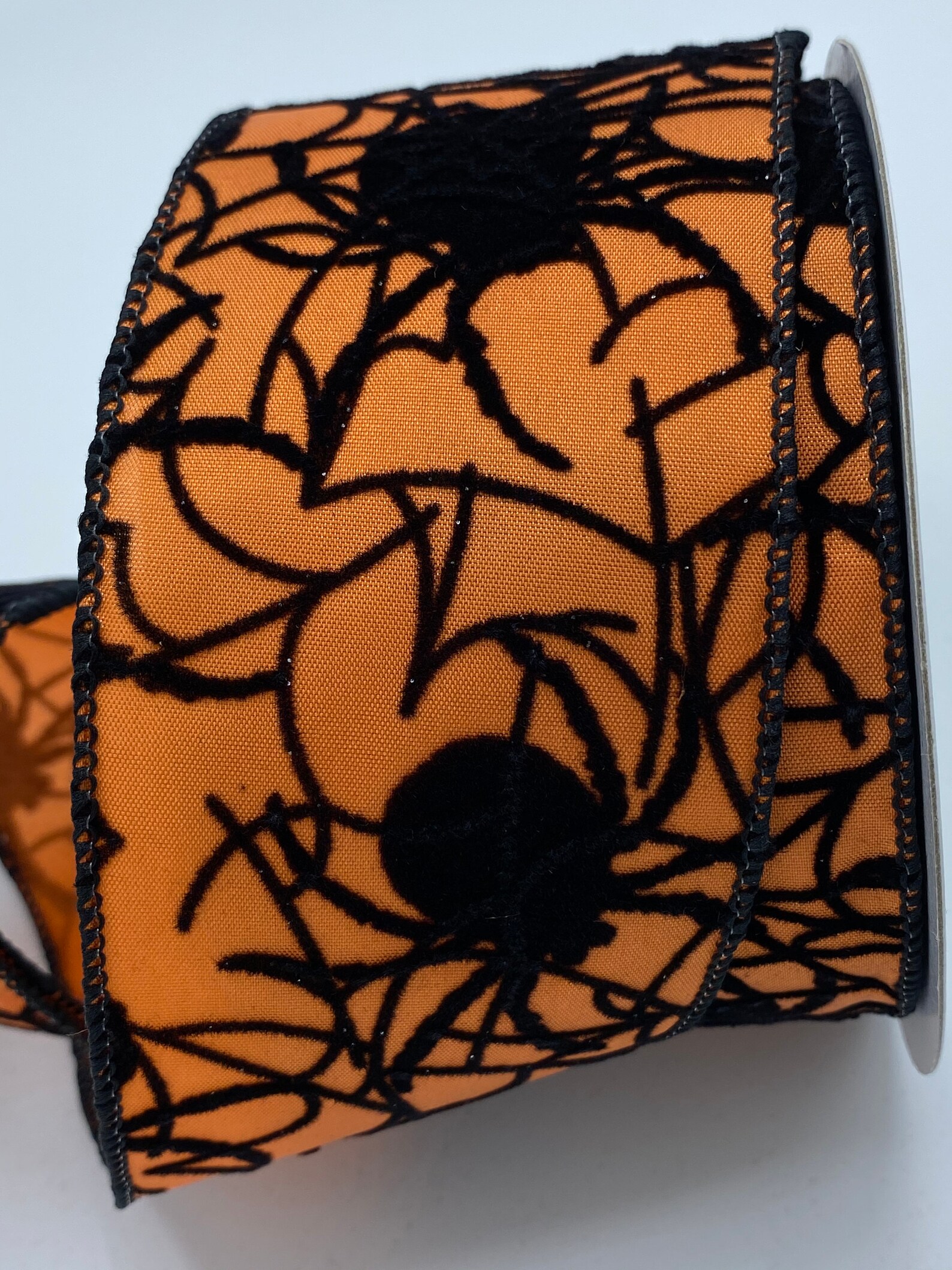 Spider Ribbon Cobwebs, Halloween Ribbon, Spider Ribbon - Etsy