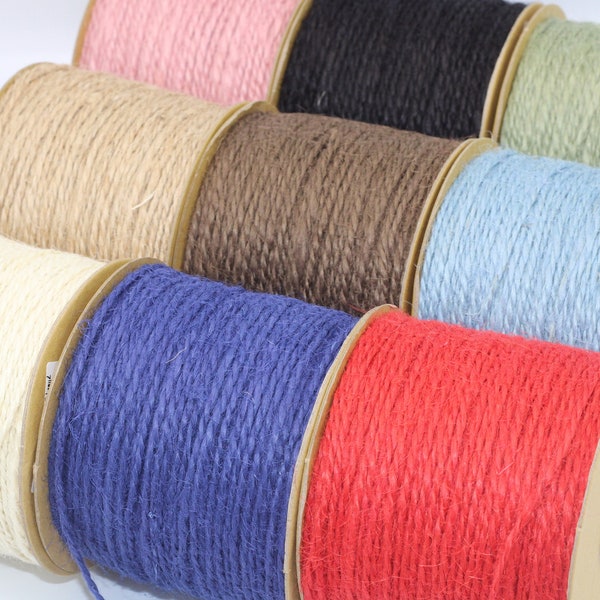 Jute Twine Rope, jute spool, 100 yards