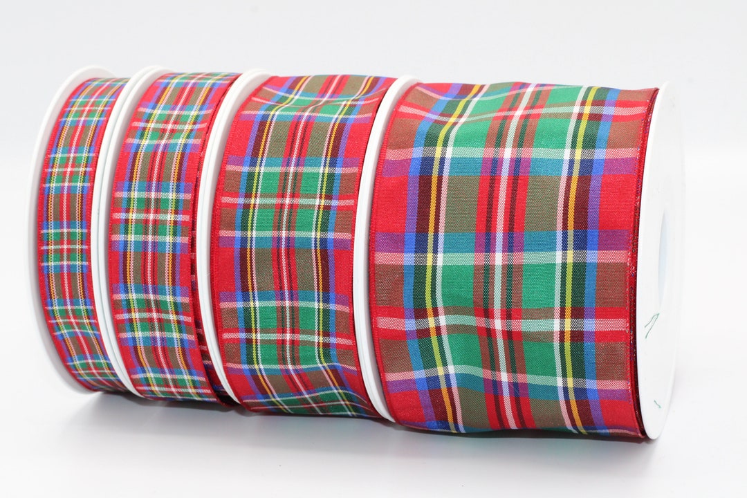 Acottish Ribbon Royal Stewart Tartan Ribbon: Scottish Plaid, Christmas Decor - Etsy