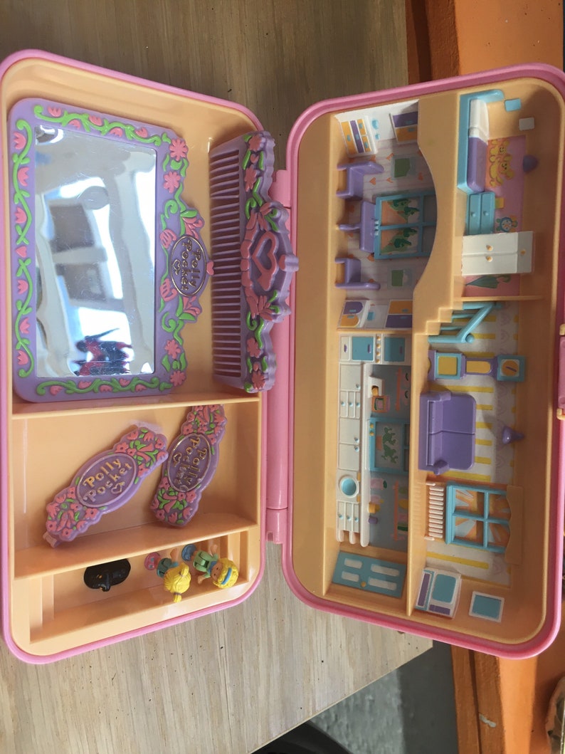 polly pocket pretty hair playset