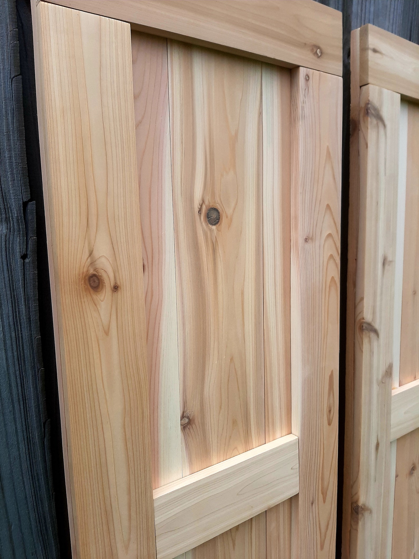 Exterior Cedar Shutters Shaker Style Exterior Shutters Etsy