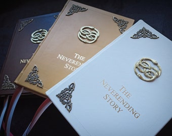 NeverEnding Story Sketchbook Set: Handmade Leather Auryn Notebooks