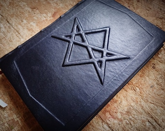 Aquarian Star Notebook: Thelema Unicursal Hexogram Sketchbook