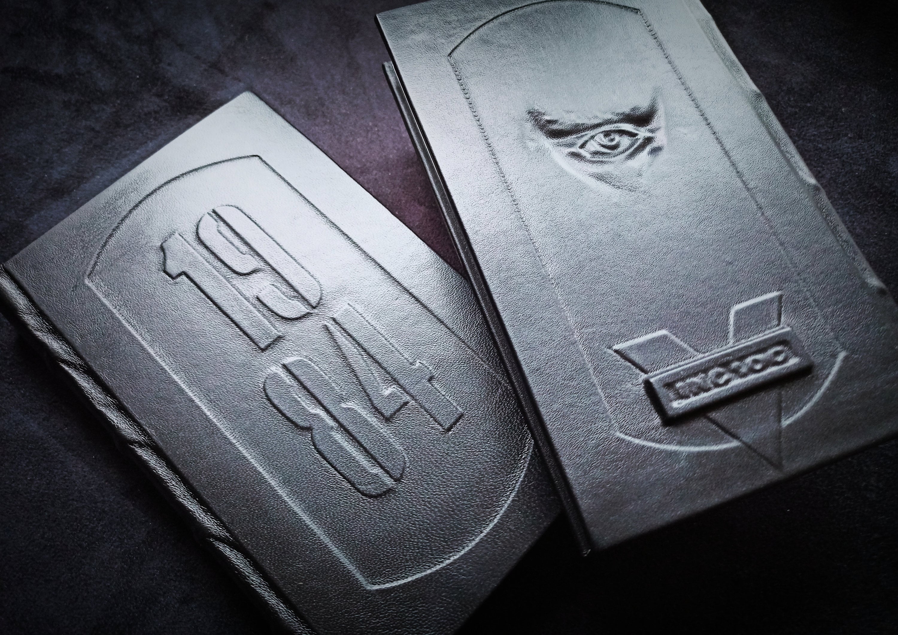 1984 Leather Bound, 1984 George Orwell, 1984 Book, George Orwell