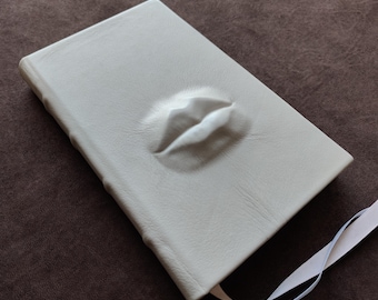 Vladimir Nabokov’s Lolita, Lolita book,  Lolita leather cover, Lolita hardcover, Vladimir Nabokov, custom book, custom leather.