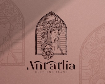 Custom Hand Drawn Logo | Logo Design | Custom Logo Design | photography logo | real estate logo | wedding logo | custom drawing | boho Logo