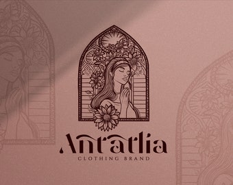 Custom Hand Drawn Logo | Logo Design | Custom Logo Design | photography logo | real estate logo | wedding logo | custom drawing | boho Logo