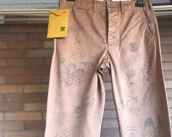 Ww2 Buzz Rickson's 1945 Pants Military Chinos 