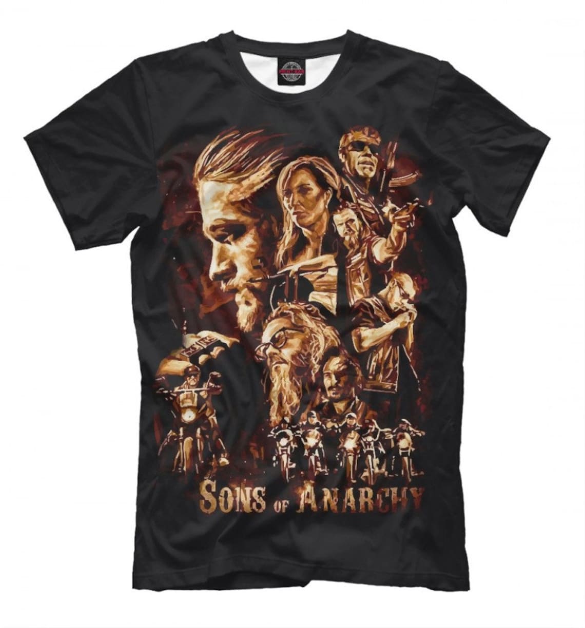 Sons of Anarchy T-Shirt High Quality Graphic Tee Men's | Etsy