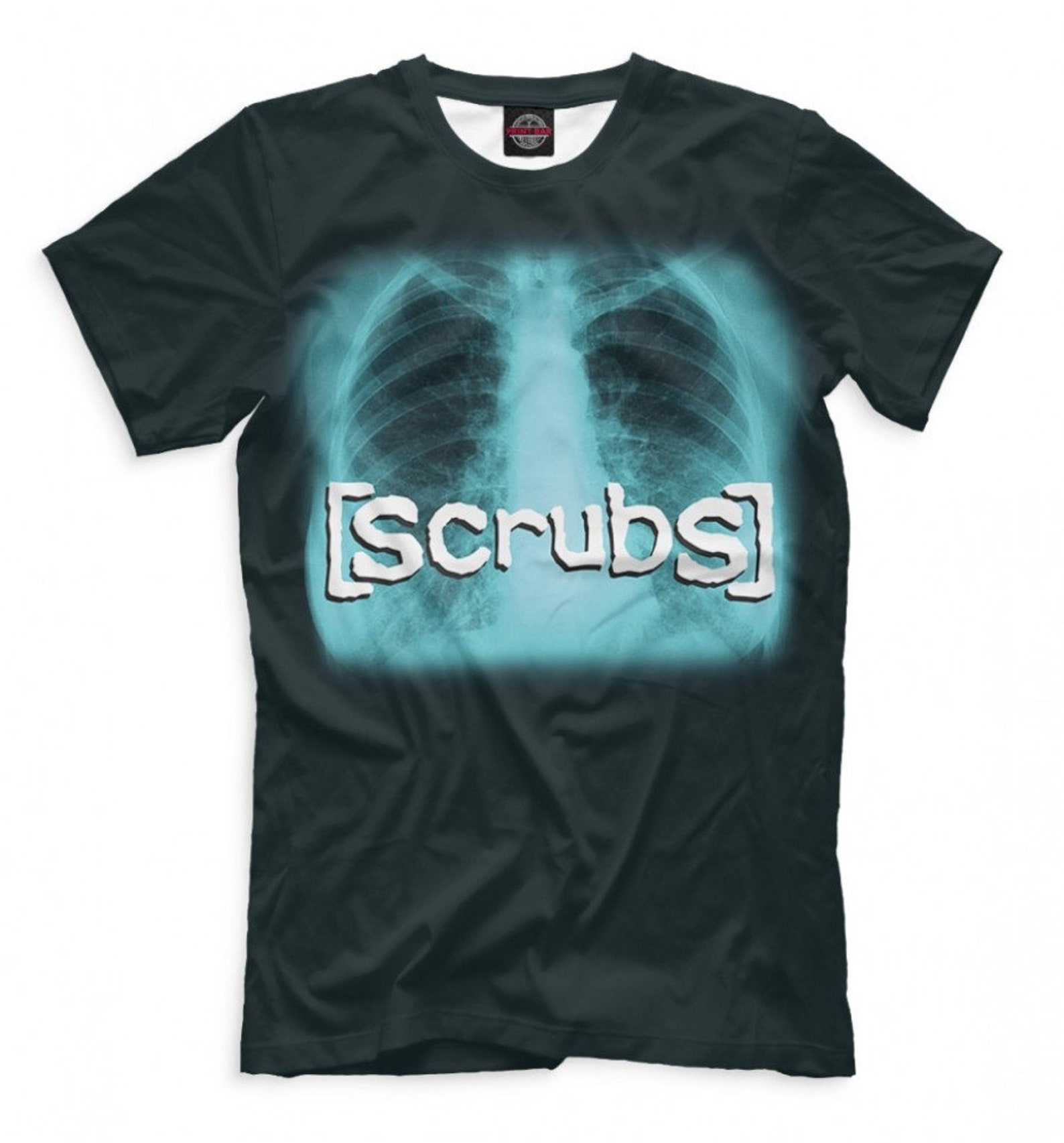 Scrubs Xray Tshirt High Quality Graphic Tee Men's Etsy