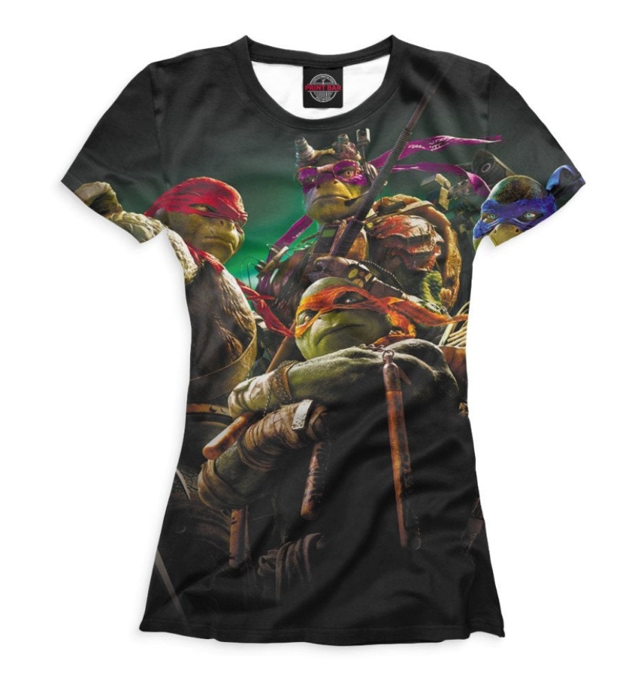 Teenage Mutant Ninja Turtles Movie TShirt High Quality Tee Etsy