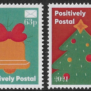 2021 Positivement Postal Noël Festif Noël Artistamps x 4 Cendrillon Faux Affranchissement