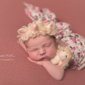 Newborn Unicorn Set Handmade Photography Baby Kids Photo Photo Props Decoration