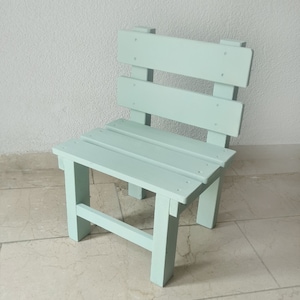 Wooden chair, wooden bench, garden chair, flower bench, decoration, wood, handmade props, studio posing accessories