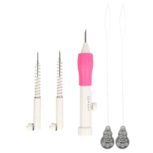 6-piece Opry punch needle set, embroidery needle, embroidery, punch needle, needle kit, needle threader, punch needle