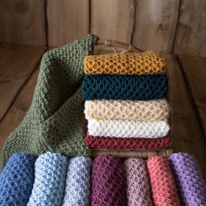 Knitted Blanket Merino Wool Handmade Textiles Props Photo Props Studio Posing Accessories