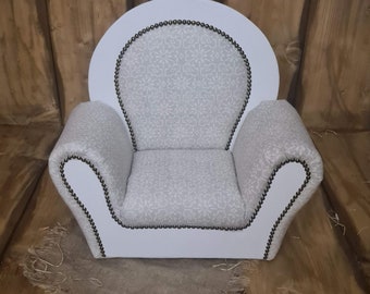 Children's seat, armchair, lounge chair for sitting children, decoration, handmade props, photo accessories