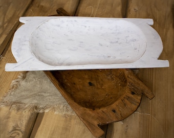 Wooden stretcher, Molle bowl, dish, 65 cm. Rustic decorative handmade props for babies and children, photo props, accessories.