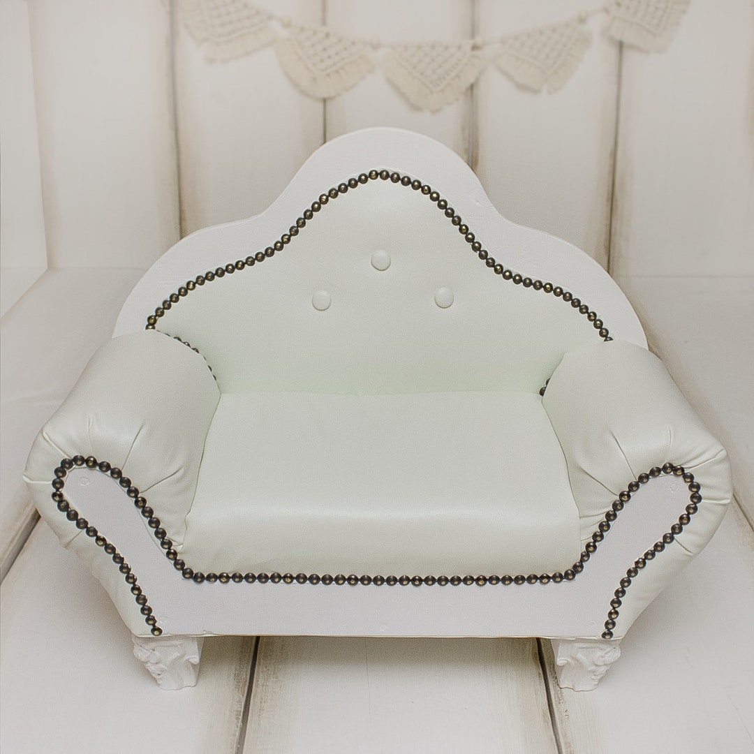 Sofa Faux Leather Wipe Clean Soft Upholstered Armchairs Decoration