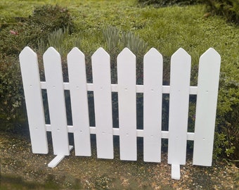 Fence 50 x 100 cm. Picket Fence Fencing Barrier Decoration Wooden Garden Fence Handmade Props Photo Props Studio Posing Accessories Garden