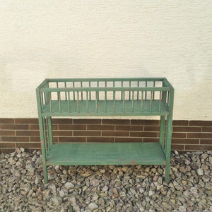Flower bench flower shelf plant shelf garden shelf plant stand garden bench, bench, flower bench decoration wood handmade