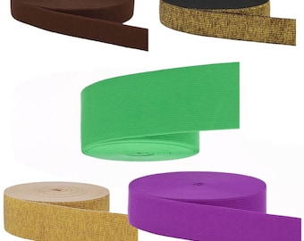 Gummiband Gummikordel 20, 25, 30, 40, 60 mm. Meterware,elastisches Band, Farbe elastisches Band, elastischer Gürtel