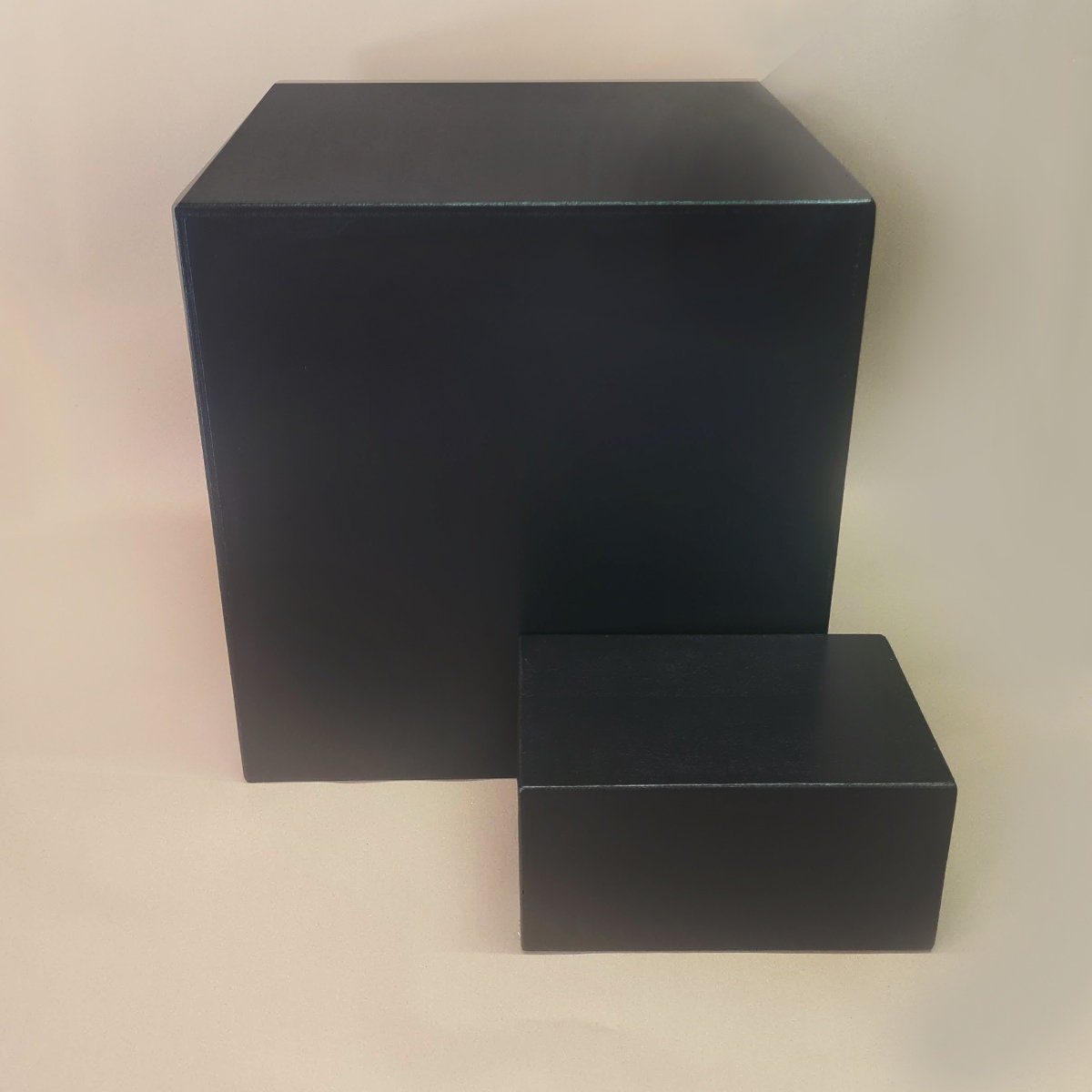 Wooden Cubes Can Be Put Into Each Other Wooden Stool Stool, Cube ...