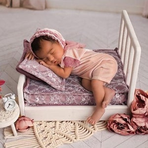 Wooden Decoration Bed Handmade Props Baby Children Photo Photo Props Decoration Deco Baby Photography Accessories Photography Animal