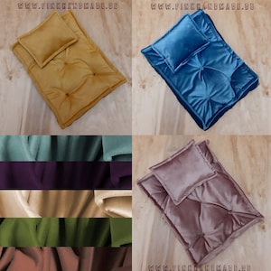 Set Pillows and Mattresses, Upholstery Bed Bag Bales Handmade Props Baby Kids Photo Photo Props Decoration Accessories Photography