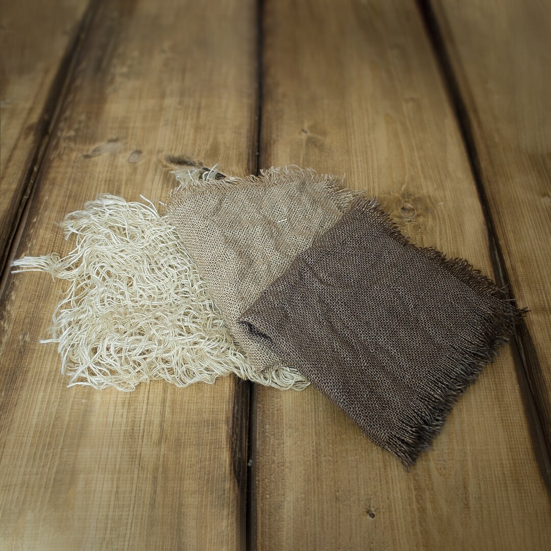 Jute Blanket Decoration 40 Cm X 40 Cm Cover Cover Layer Etsy