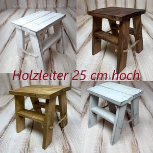 Ladder 25 x 20 x 27 cm. Climbing Ladder Step Ladder Ladder Chair Bench Stand Decoration Handmade Props Baby Children Photo Props Accessories