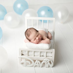 Wood Baby Cot Cot Bed Decoration Handmade Props Photo Accessories Props Accessories Wood
