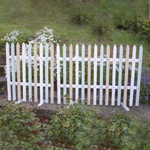 Fence 75 x 100 cm. Picket fence fencing barrier decoration wood handmade props photo accessories props accessories