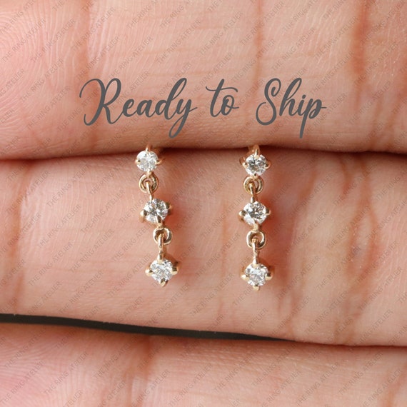 Diamond earrings si Clearance