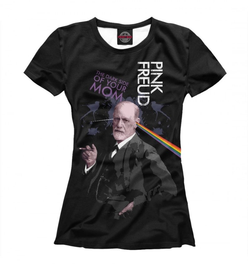 pink freud the dark side of your mom t shirt