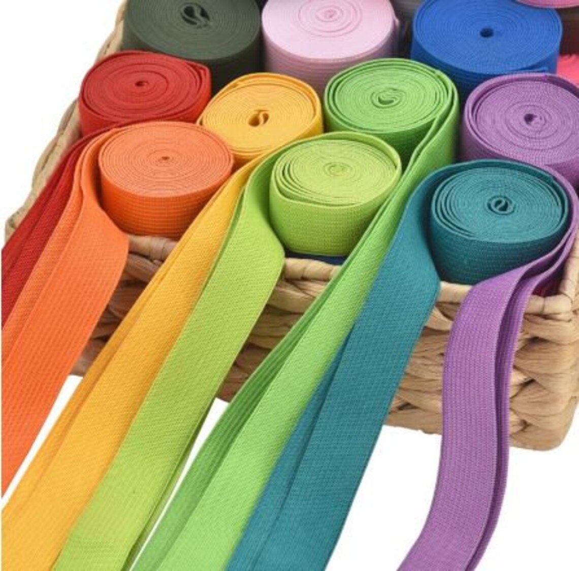 2CM 2.5CM Colorful Nylon Elastic Bands 20mm 25mm Rubber Band Etsy
