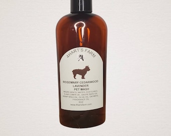 Rosemary Cedarwood Lavender Pet Shampoo