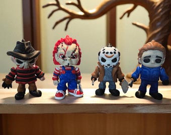 Horror Character Flexi Keychain